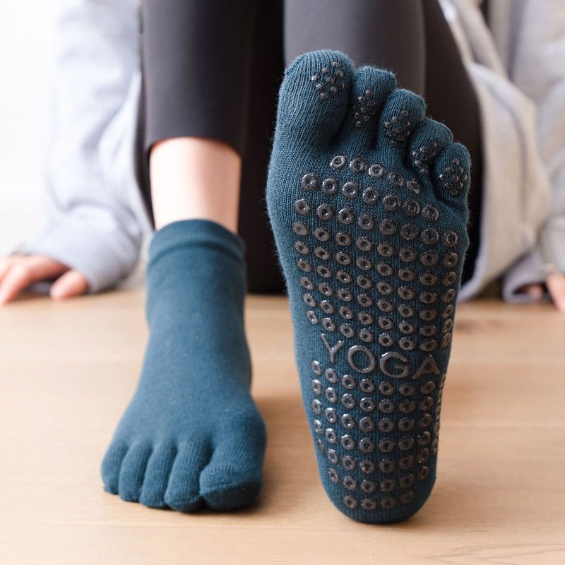 Medias Para Pilates Y Yoga - Kaymaz kadınlar Pilates çorabı beş ayak