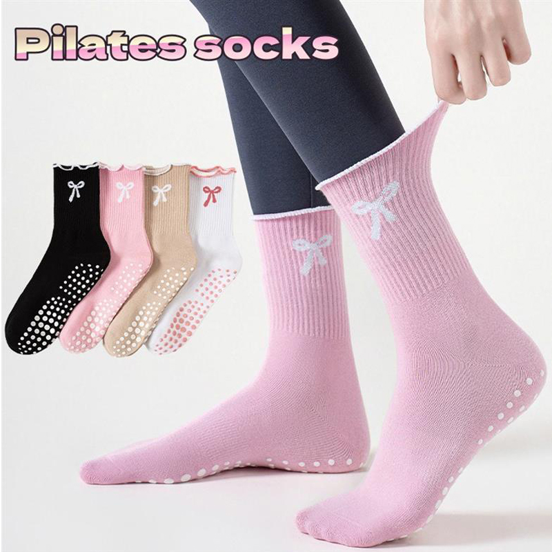 Medias Para Pilates Y Yoga - Dreamlikelin 1 Çift Kadın Orta Buzağı
