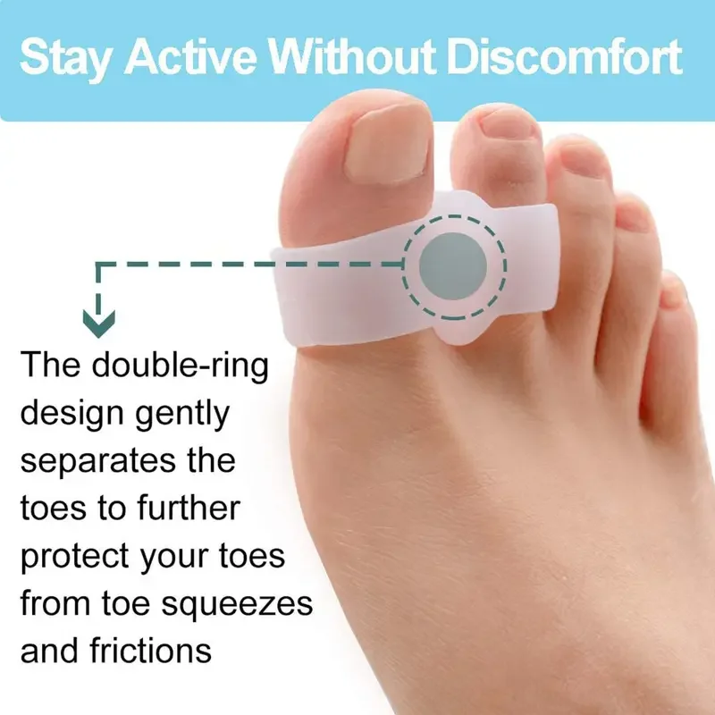Toe Separator Silicon - Bunyon Düzeltici 1 Çift - Erkekler