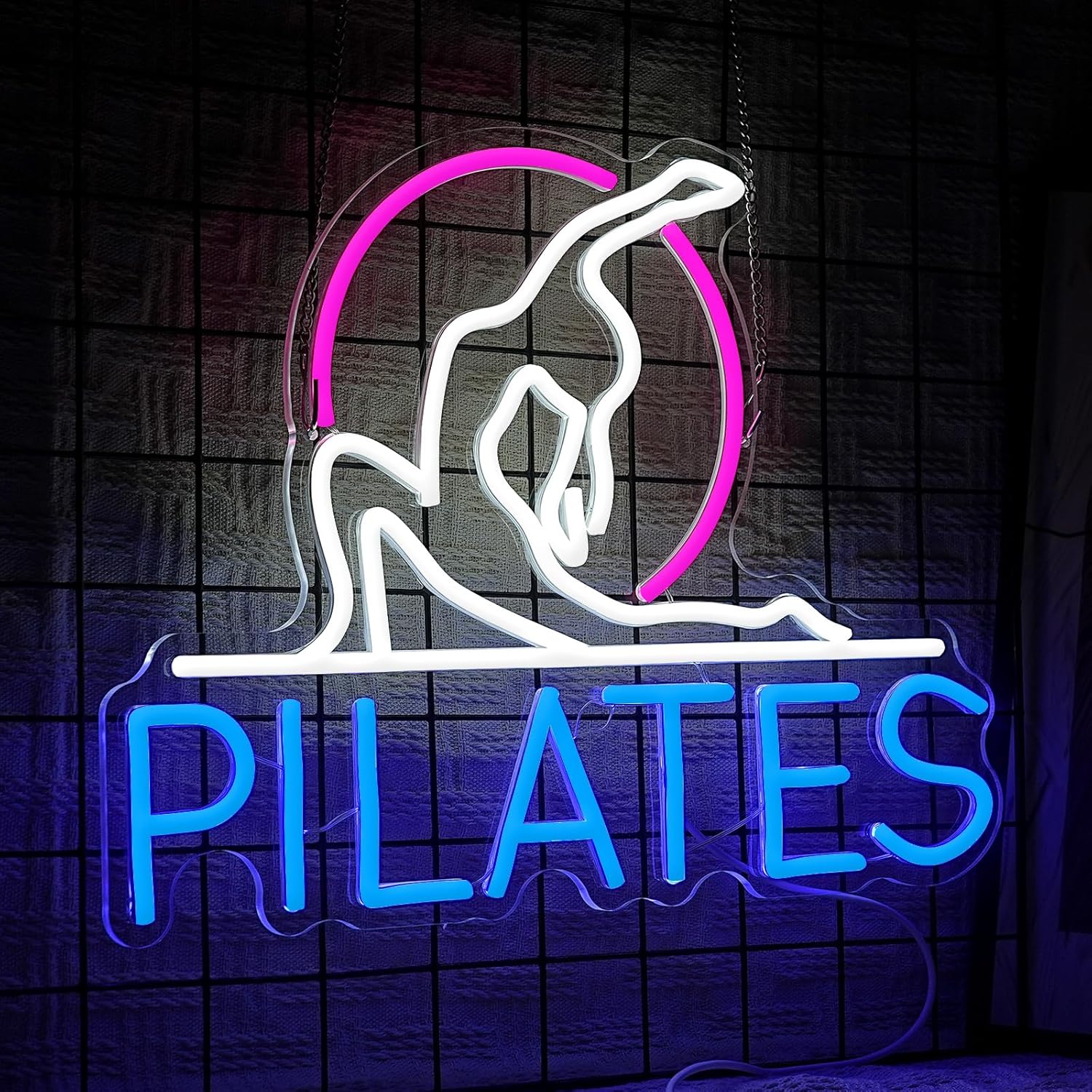 Pilates Neon Tabelası Yoga Stü - Pilates Yoga Room incelemesi ve fiyatı