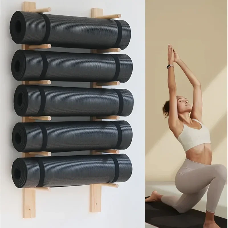 Masif Ahşap Yoga Matı Saklama  - Pilates Yoga Room incelemesi ve fiyatı
