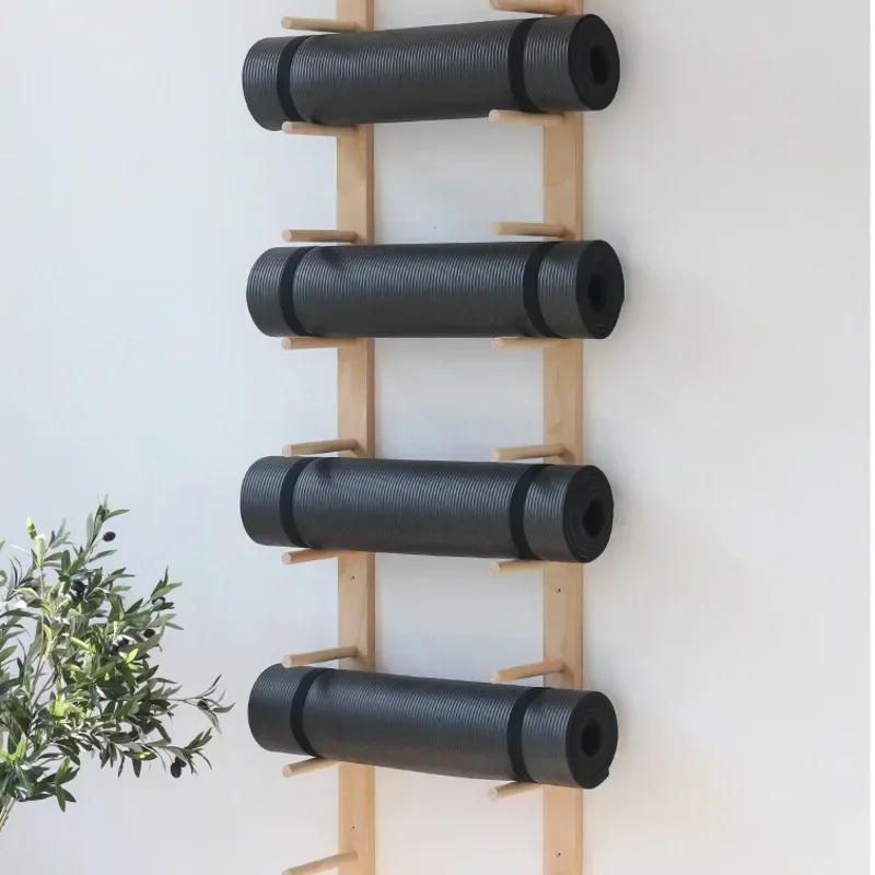 Masif Ahşap Yoga Matı Saklama  - Pilates Yoga Room incelemesi ve fiyatı